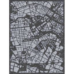 PET-vilt 9 mm - City Map - Mock up room